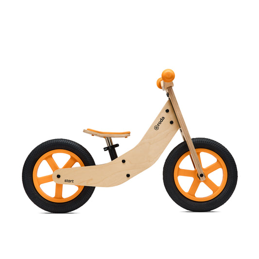 BICICLETA DE MADERA PARA NIÑOS Y NIÑAS RODA START