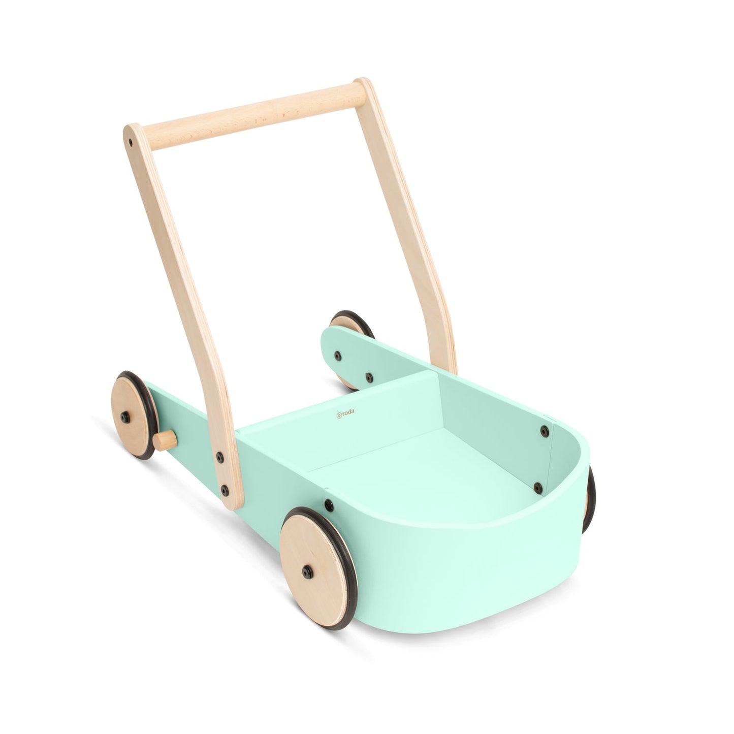 Carrito Andador Roda Verde Agua