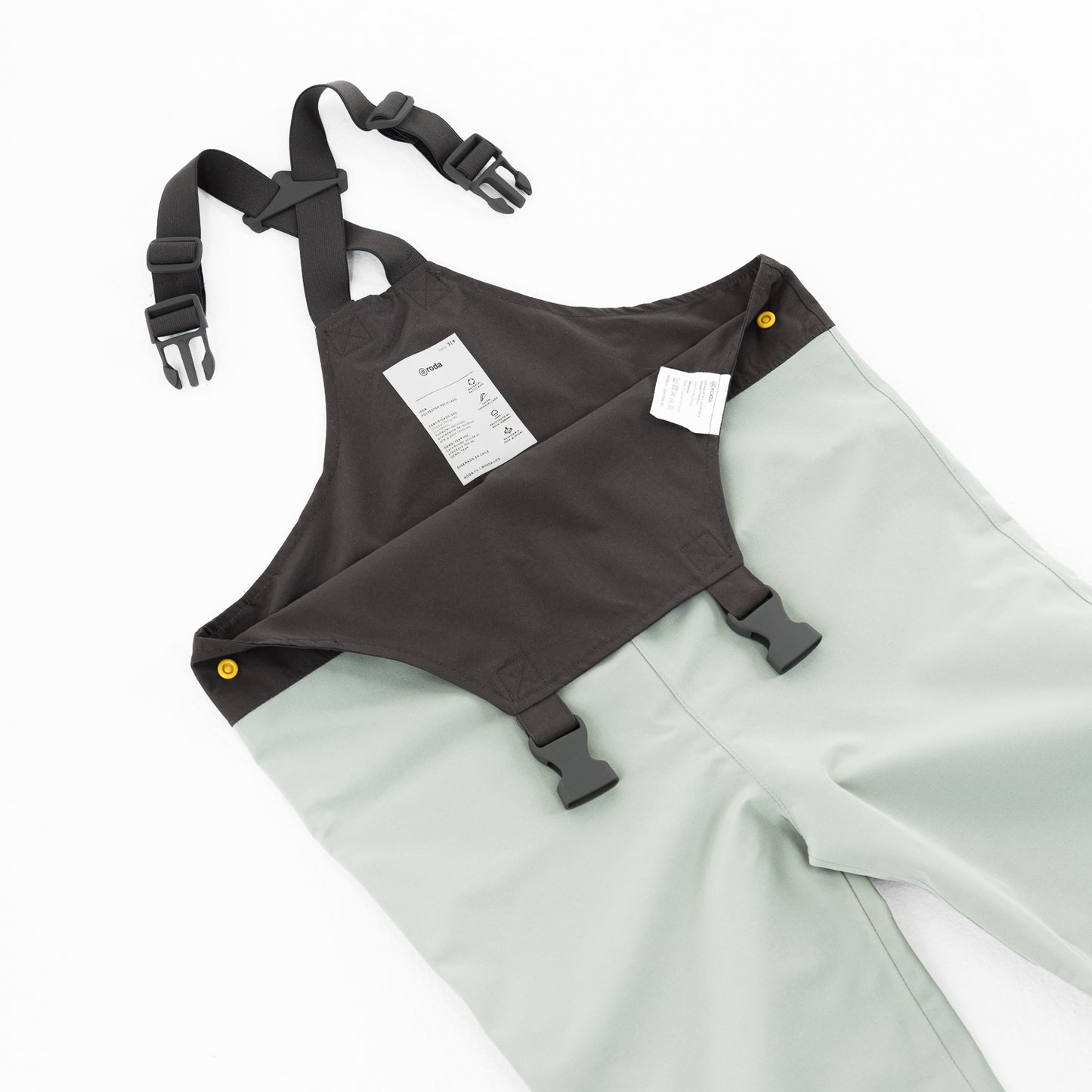 JARDINERA IMPERMEABLE PARA NIÑOS NIÑAS AMARILLO