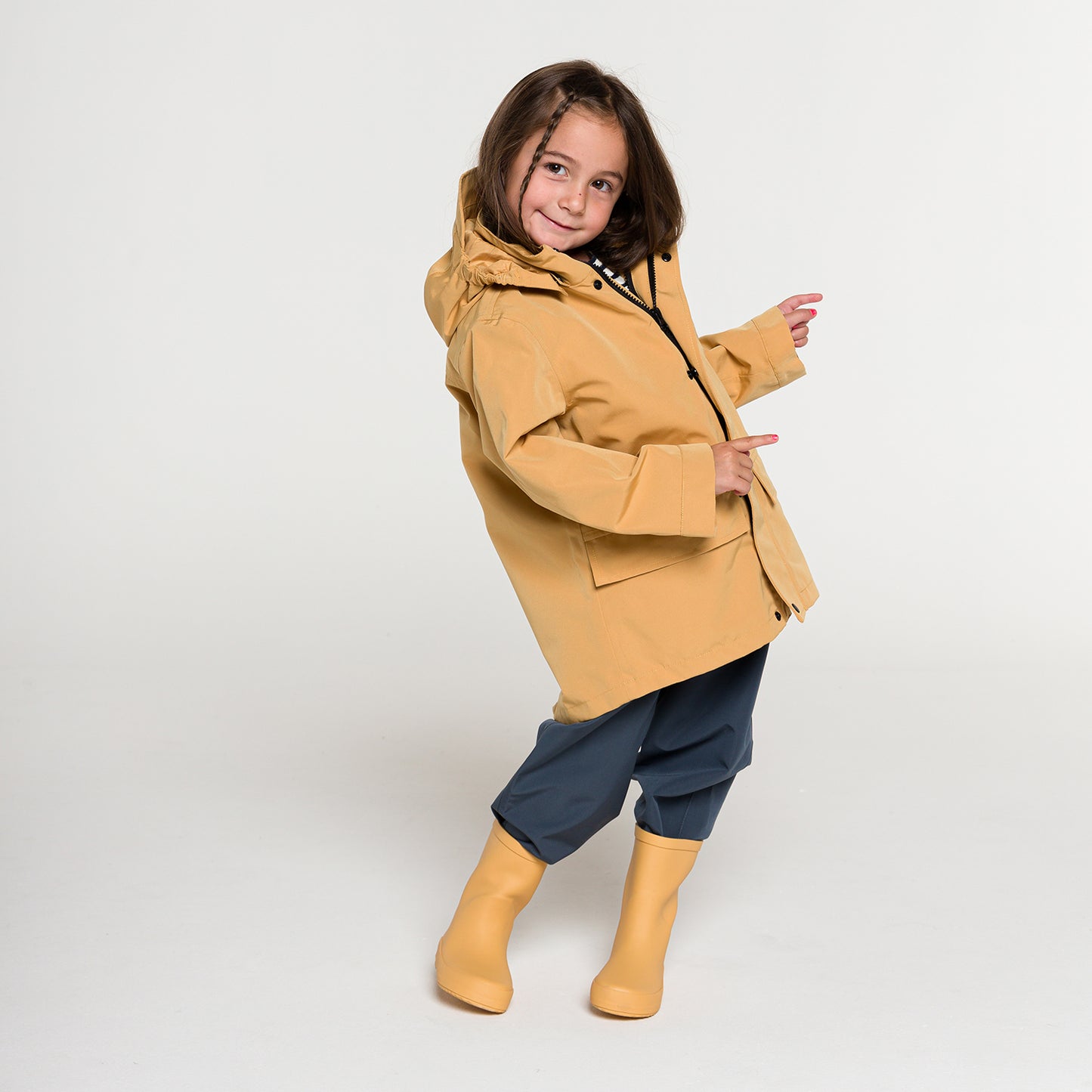 CHAQUETA IMPERMEABLE PARA NIÑOS Y NIÑAS