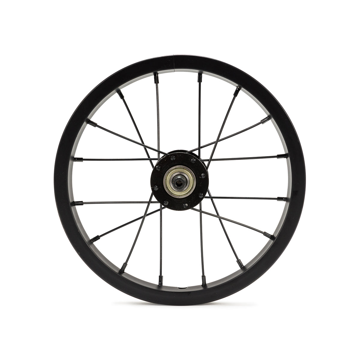 LLANTA ALUMINIO SIMPLE - 12" NEGRO