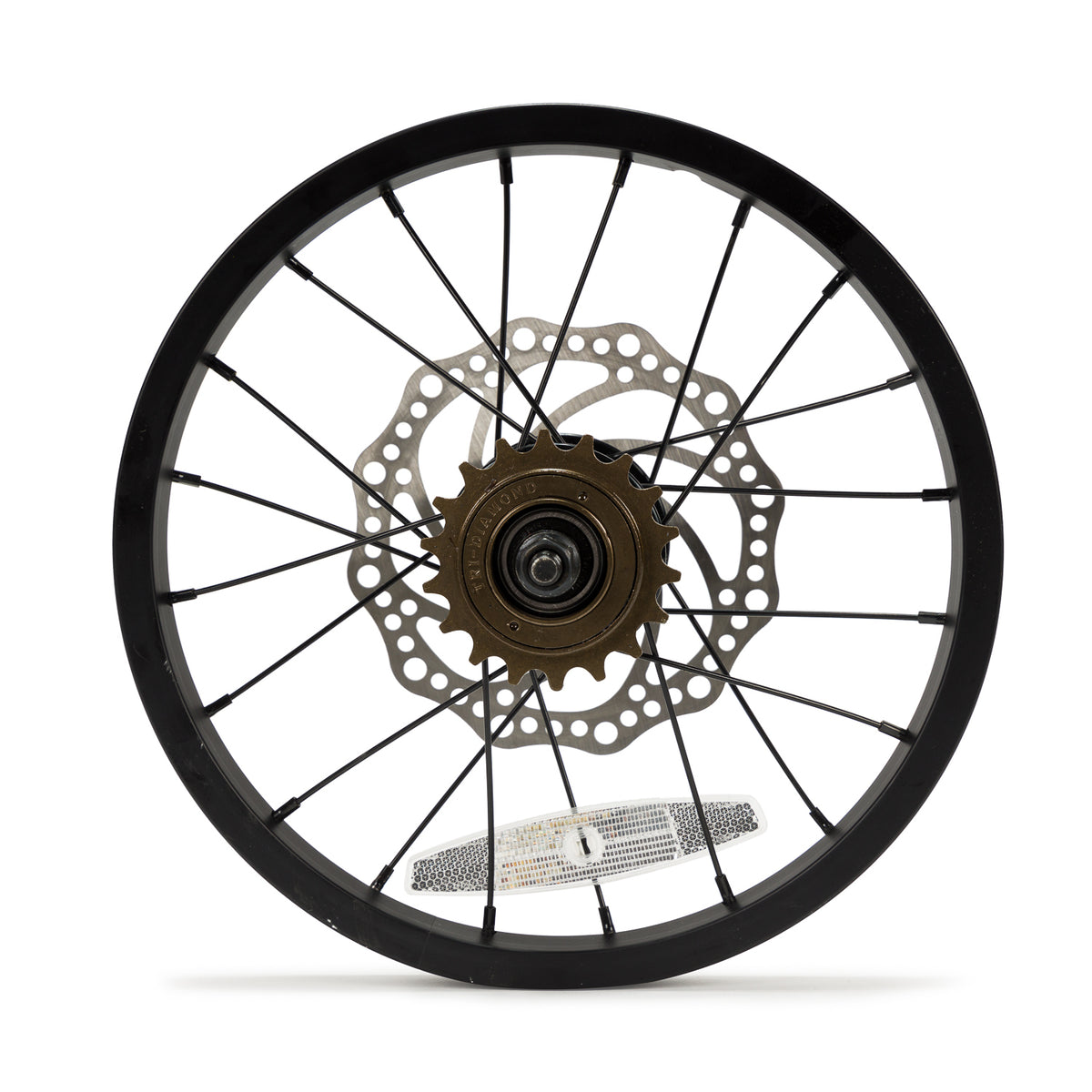 1655 LLANTA ALUMINIO DISC BRAKE TRASERA 14" NEGRO
