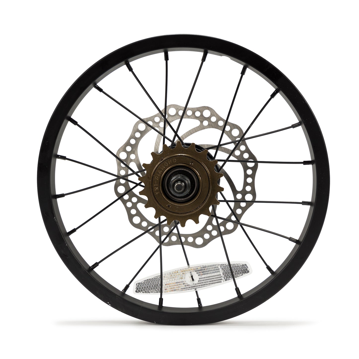 1655 LLANTA ALUMINIO DISC BRAKE TRASERA 14" NEGRO