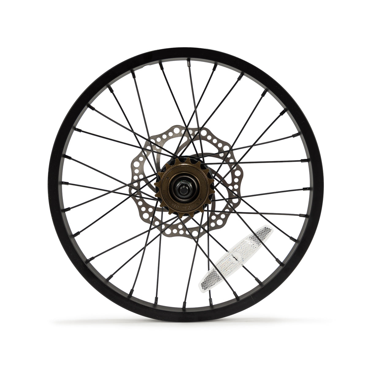1657 LLANTA ALUMINIO DISC BRAKE TRASERA 16" NEGRO
