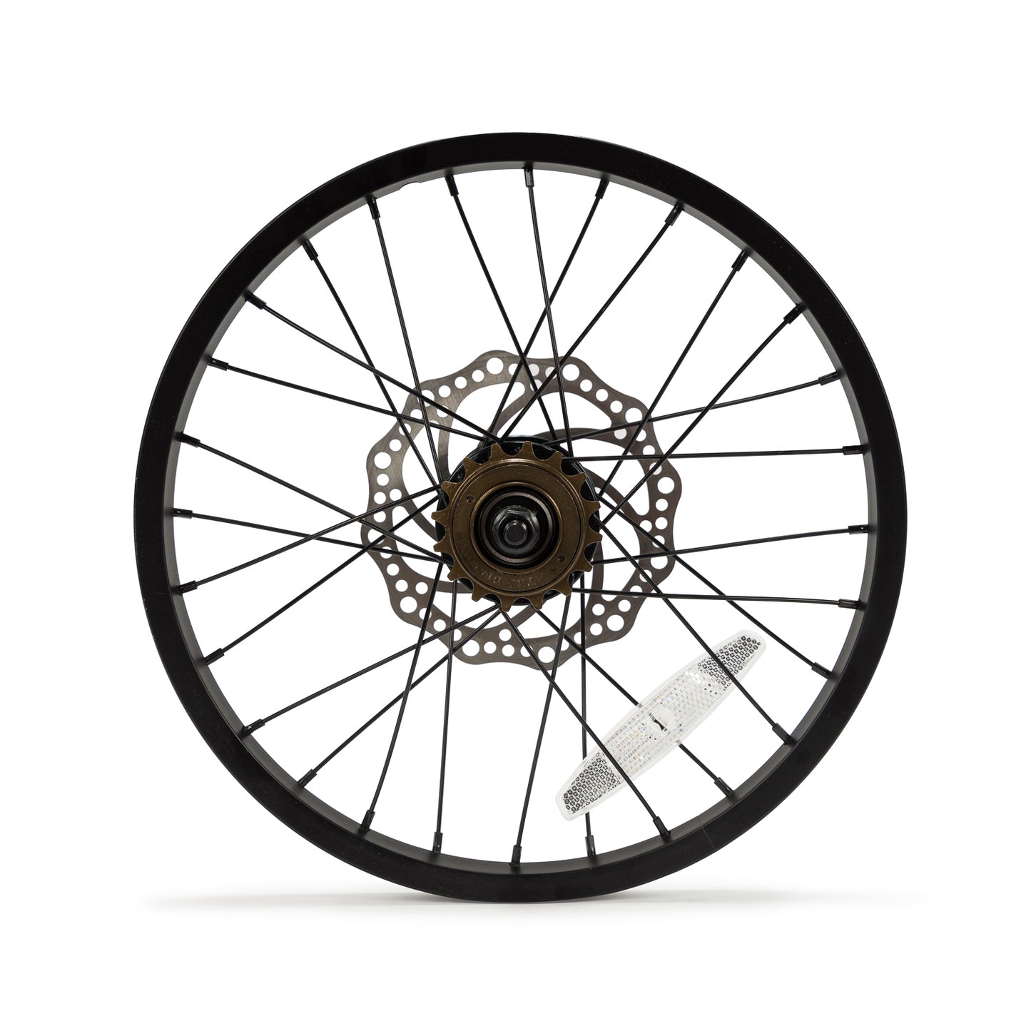 1657 LLANTA ALUMINIO DISC BRAKE TRASERA 16" NEGRO