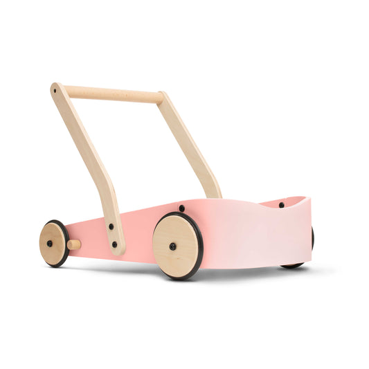 CARRITO ANDADOR PARA BEBÉ ROSADO