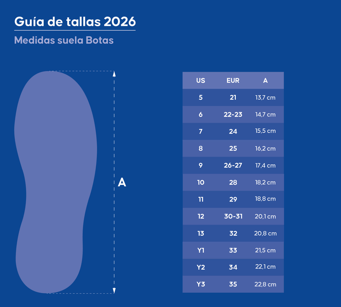 BOTAS DE AGUA DE NIÑOS NIÑAS AZUL