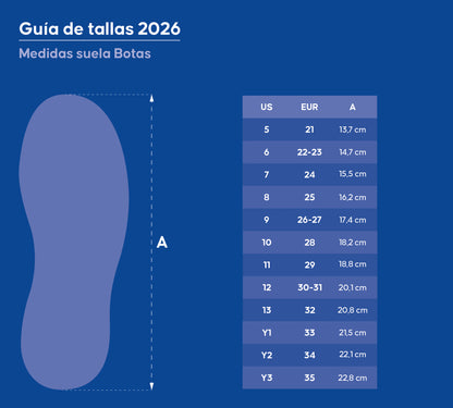BOTAS DE AGUA DE NIÑOS NIÑAS AZUL