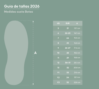 BOTAS DE AGUA DE NIÑOS NIÑAS VERDE