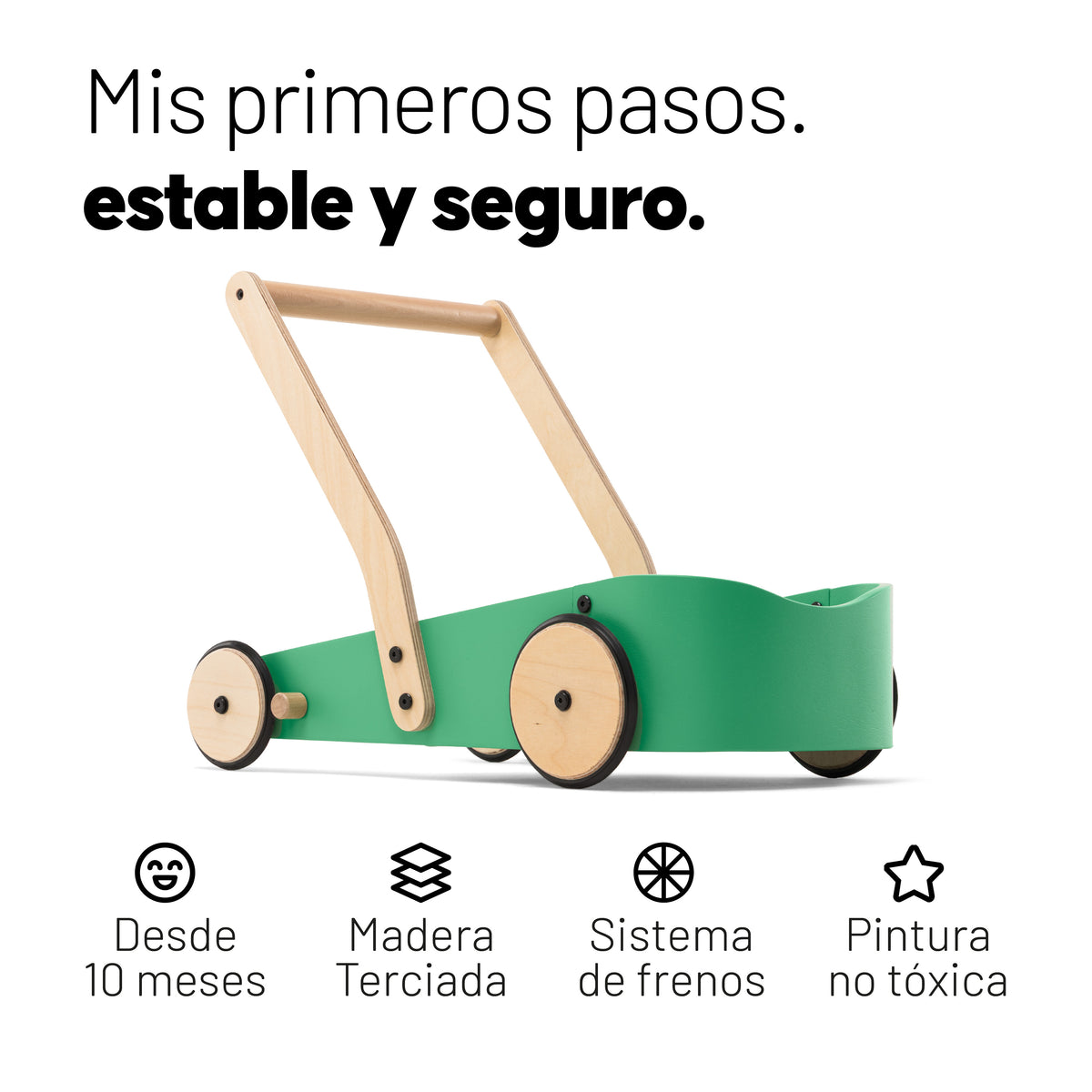 CARRITO ANDADOR PARA BEBÉ RODA