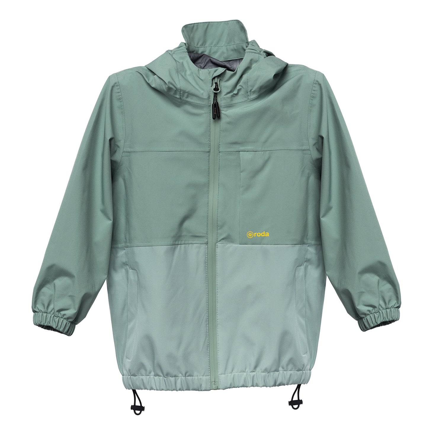 CHAQUETA IMPERMEABLE PARA NIÑOS Y NIÑAS VERDE