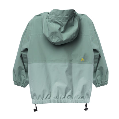 CHAQUETA IMPERMEABLE PARA NIÑOS Y NIÑAS VERDE
