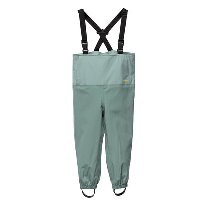 PANTALÓN JARDINERA IMPERMEABLE PARA NIÑOS NIÑAS VERDE