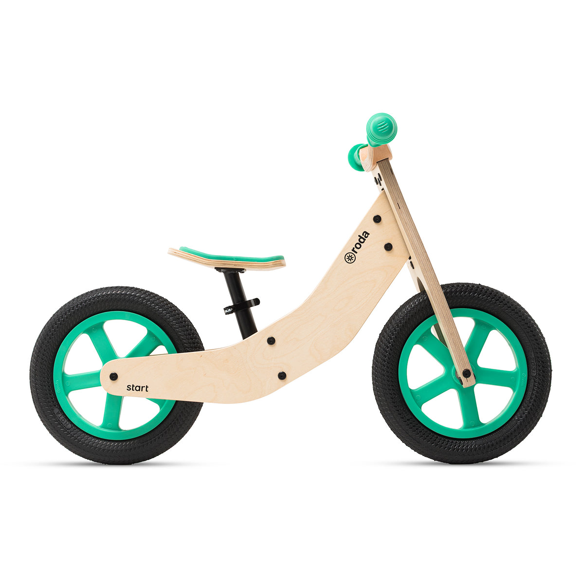 BICICLETA DE EQUILIBRIO DE MADERA PARA NIÑOS RODA START