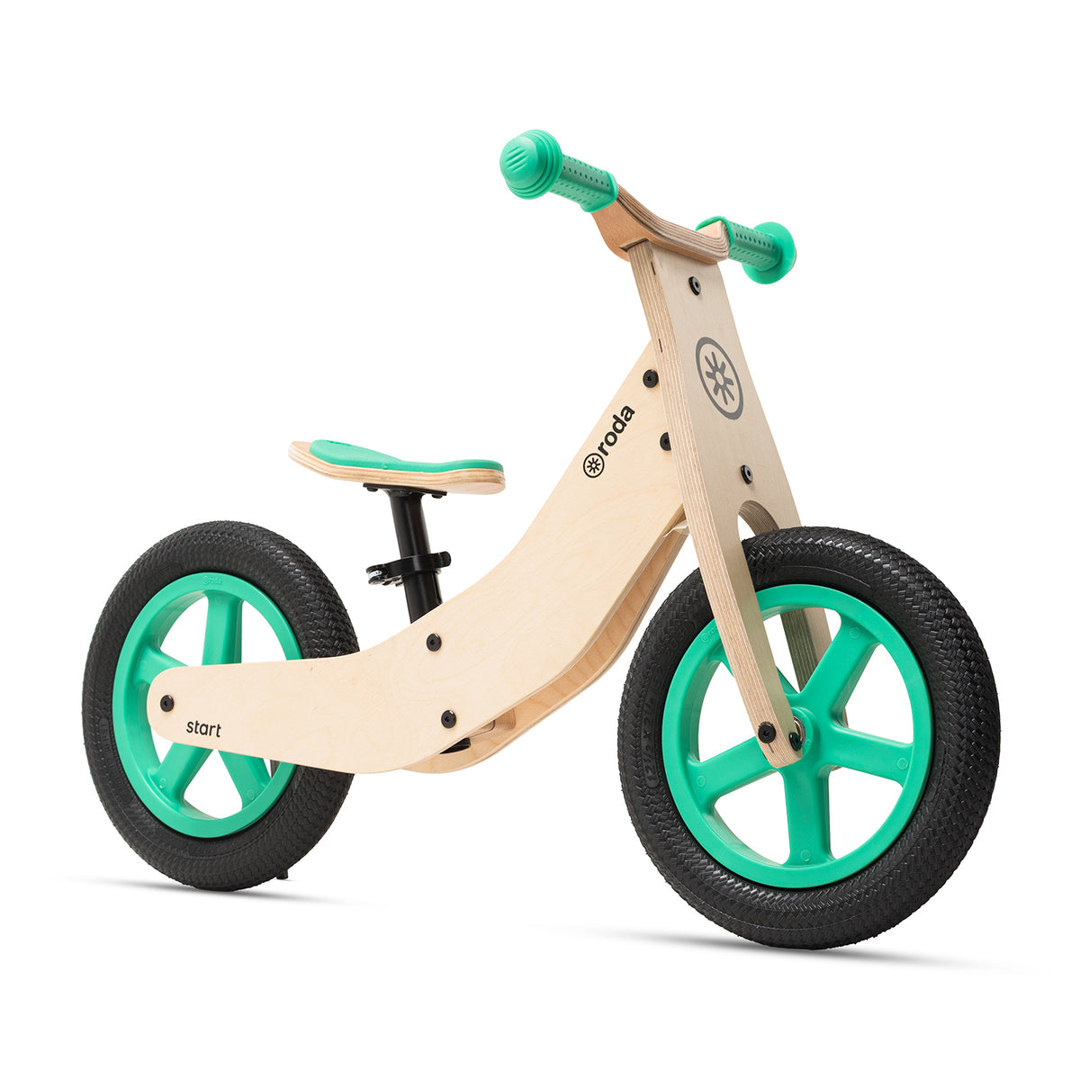 BICICLETA DE EQUILIBRIO DE MADERA PARA NIÑOS RODA START