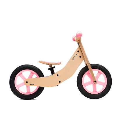 BICICLETA DE MADERA PARA NIÑOS Y NIÑAS RODA START