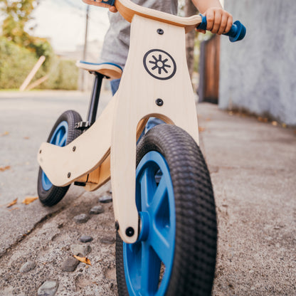 BICICLETA DE MADERA PARA NIÑOS Y NIÑAS RODA START